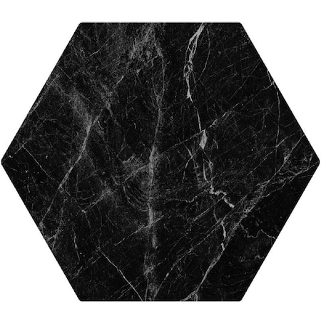 Apollo Tile 2Black 8.1 in x 9.25 in Porcelain Matte Floor and Wall Tile 9.93 sqft/case, 25PK APLTERINER