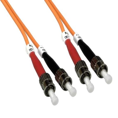 Sanoxy 1m ST/ST Duplex 50/125 Multimode OM2 Fiber Optic Cable SNX-CBL-LDR-FB104-5401