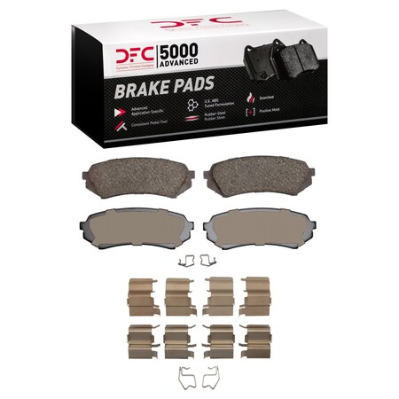 Dfc 5000 Advanced Disc Brake Pad Set, 1551-0773-01