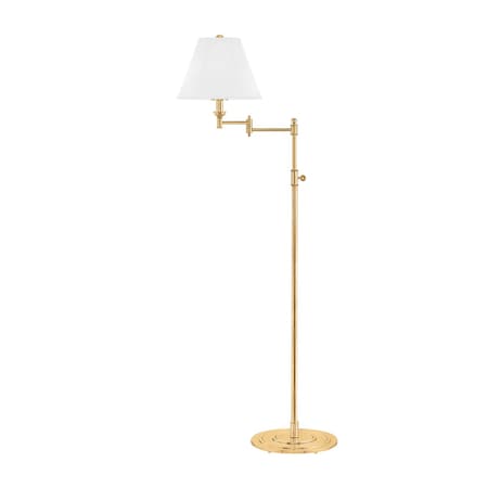 Hudson Valley Lighting Mark D. Sikes X Signature No.1 1 Light Floor Lamp 24 In. Aged Brass MDSL601-AGB