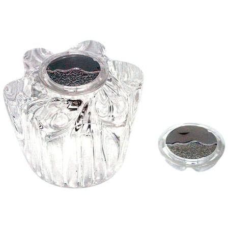 Danco Faucet Handle, Acrylic, For: Price Pfister Two Handle Windsor Lavatory Faucets 88989