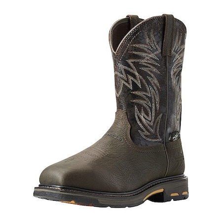 Ariat Men's Composite Toe Western Boot, Bruin Brown, 8 1/2, 10016265 10016265