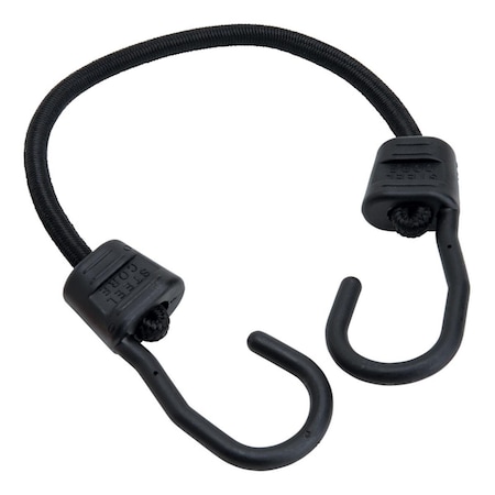 Keeper 18 in. Ultra Black Bungee Cord, 10PK 8866477