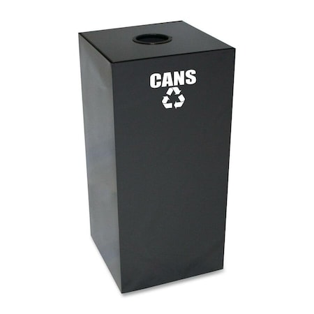 Witt Industries 32 gal Square Charcoal, Metal 32GC01