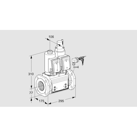 Honeywell Kromschroder VCS665F05NLWSRB/PPPP/PPPP KS88203160