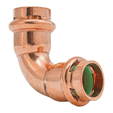 Quickfitting Surepress Elbow, Copper, Press-fit 1/2", 1/2" SPWE11R