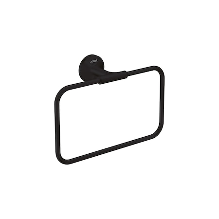 Axor Universal Circular Towel Ring in Matte Black 42823670