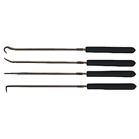 Ullman Devices 4 Piece Long Hook and Pick Set, 4PK ULCHP4L