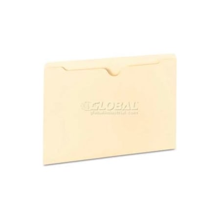 Universal Manila File Jackets with Reinforced Tabs, Flat, Legal, 100/Box UNV73400***
