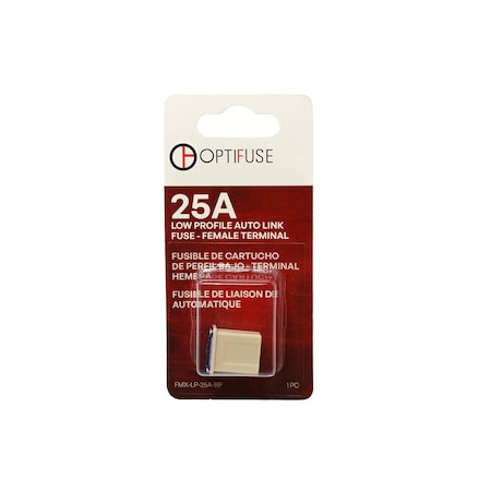 Optifuse Automotive Link Fuse, FMX-LP Series, 20A to 60A, 58V DC FMX-LP-25A