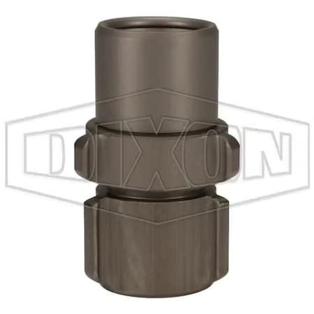 Dixon Expansion Ring Coupling, 1-1/2 in Nominal, NPSH End Style, Aluminum, Domestic S16168