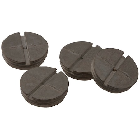 Hubbell Bell Outdoor Closure Plug, 3/4 in, Gray, Zinc-Plated 5270-5