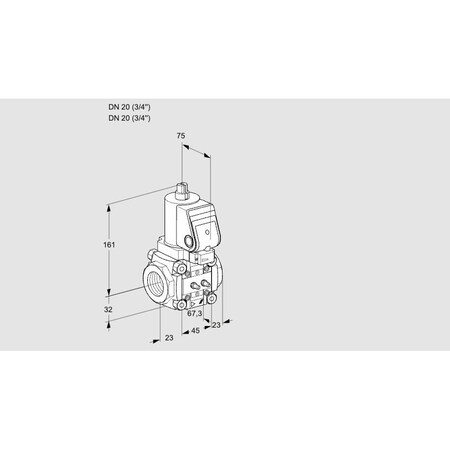 Honeywell Kromschroder VAS1T20N/NQSR KS88032476
