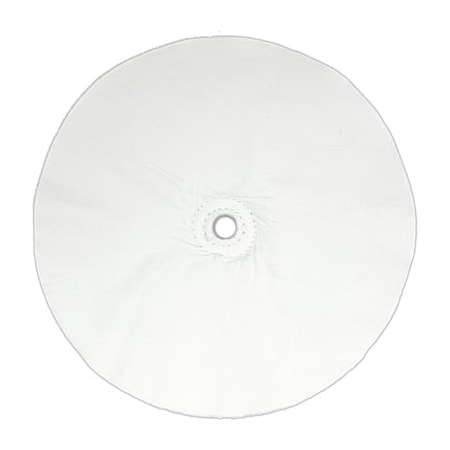 Renegade Products Usa 10 Inch Single-Stitched Loose-Ply Buffing Wheels (1/2" Arbor Hole) (Mirror Shine, 80-Ply) FCV10X80SSS-SO-1/2AH