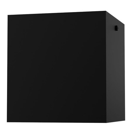 Westgate 4in SQUARE CYLINDER 4.8in H, DAMP LOC., 9/12/15W 30/40/50K TRIAC OR 120-277V 0-10V, BK, 9W/12W/15W CMCS4S-MCTP-DD-BK