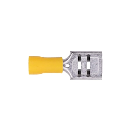 Auveco Solderless Terminal 3/8 Female Blade 12-10 Gauge, 50PK 24058