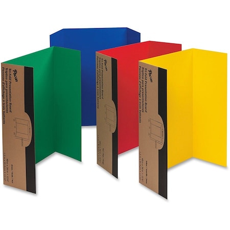 Pacon Presentation Boards, Assorted, 24PK PAC3765