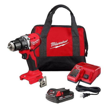 Milwaukee Tool Drill/Driver Kit, Keyless, Pistol Grip 3601-21CT
