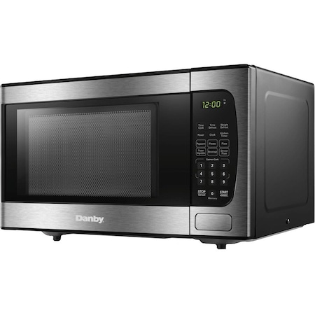 Danby Products Danby, Microwave Oven, 0.9 Cu. Ft., 900 Watt, Touchpad Controls DBMW0924BBS