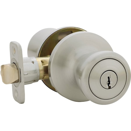 Steel Pro Satin Chrome Entry Door Knob TR600B