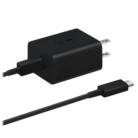 Samsung Power Adapter 45w Pd With Usb C Cable 1.8m, Black EP-T4510XBEGUS