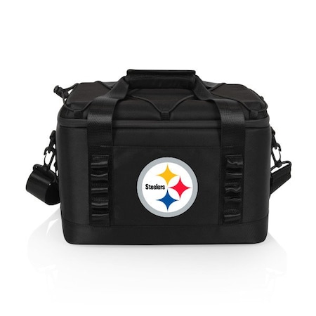 Picnic Time Family Of Brands NFL Pittsburgh Steelers - Tarana Superthick Recycled Cooler - 12 can 630-12-179-254-2