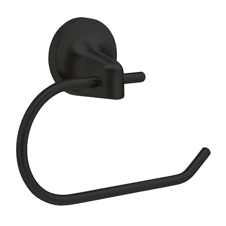 Geo 1-3/4" x 5-11/16" Transitional European Style Paper Holder Matte Black Finish GBA-GDEPH-MB