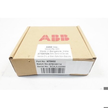 Abb INFI 90 DIGITAL INTERFACE TERMINATION UNIT NTDI02