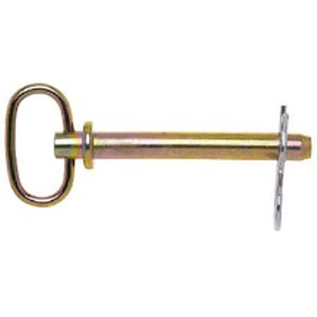 Sujetadores 0.88 x 4.25 in. Hitch Pin with Clip, Zinc SU1693212