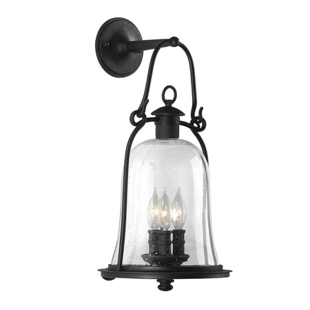 Troy Lighting Owings Mill 3 Light Wall Sconce 4.75 In. Natural Bronze B9463-TBK