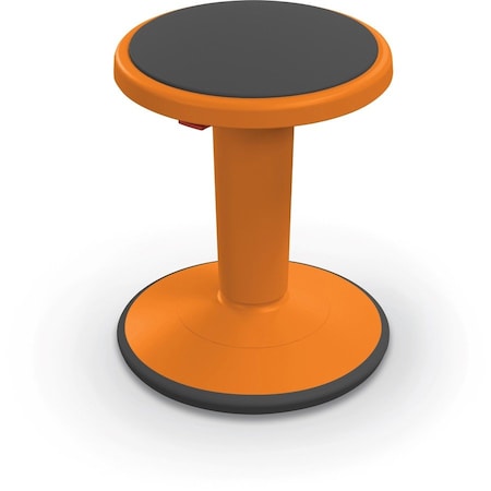 Mooreco Grow Stool, Height Adjustable, Tall, Orange 50970-ORANGE