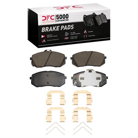 Dfc 5000 Advanced Disc Brake Pad Set,  1551-1295-01