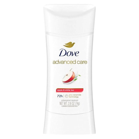 Dove Advanced Care Apple and White Tea Antiperspirant Deodorant Stick, 2.6 Ounce, 12PK 64386863