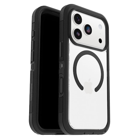 Otterbox Defender Xt Pro Clear Magsafe Case With Camera Control For Apple Iphone 17 Pro - Dark Side 77-98459
