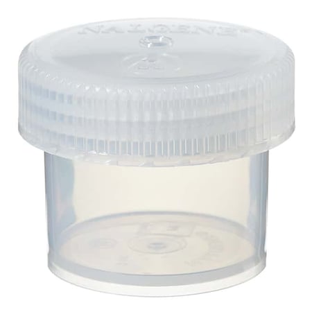 Nalgene Laboratory Jar, Natural, 48 mm H, PK48 2118-0002