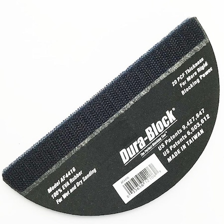 Dura-Block Sanding Block, 6 in W, Hook and Loop Attachment AF4416