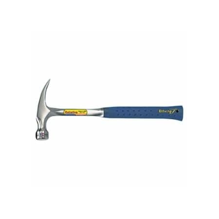 Estwing Ripping Claw Hammer, Steel Head, Straight Nylon/Steel Handle, 13 in, 16 oz Head 268-E3-16S