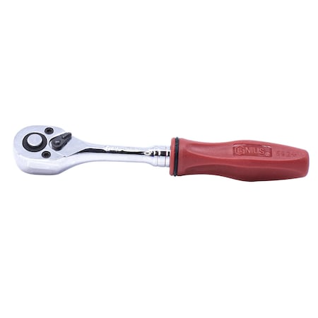 Genius Tools 1/4in Dr. Quick Release Reversible Ratchet 280231P
