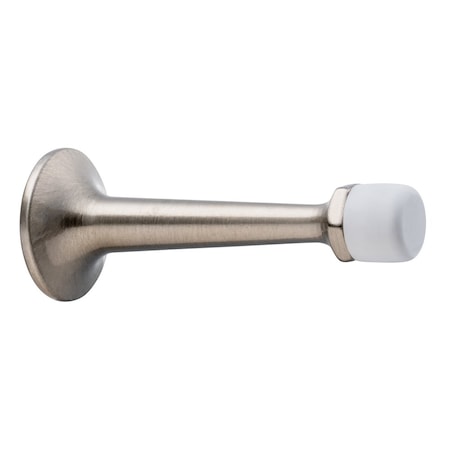 Geo 3" Rigid Door Stop Satin Nickel Finish GBH-DS300R-SN