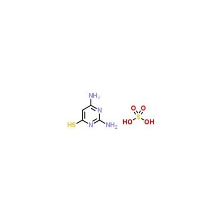 Ak Scientific 2, 4-Diamino-6-mercapto-pyrimidine sulfate (25mg), CAS 307496-37-3 C144-25mg