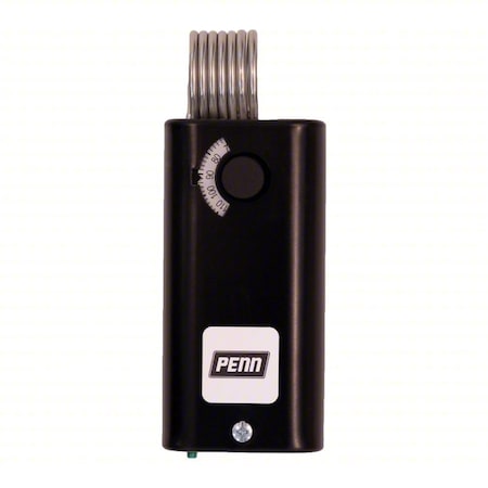 Johnson Controls Line Voltage Mechanical Thermostat, Heat Only, 30 to 110 F, Knob, 24 to 277V AC, 1H A19BAF-1C