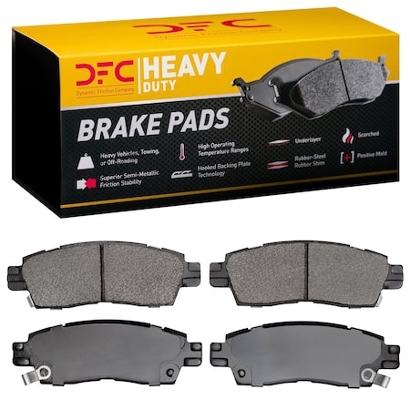 Dfc Heavy Duty, Disc Brake Pad Set,  1214-0883-00