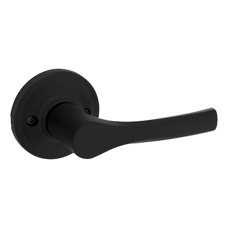 Kwikset Henley Lever Half Dummy Matte Black Finish 488HYL-514