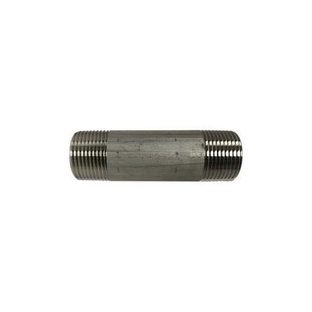 Midland Industries NIPPLE PIPE WLD 1IN MPT 1IN MPT 2IN 49101