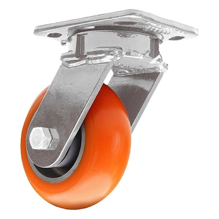 Hamilton Plate Caster, Steel, Swivel S-ZFWH-52EMB-ZB