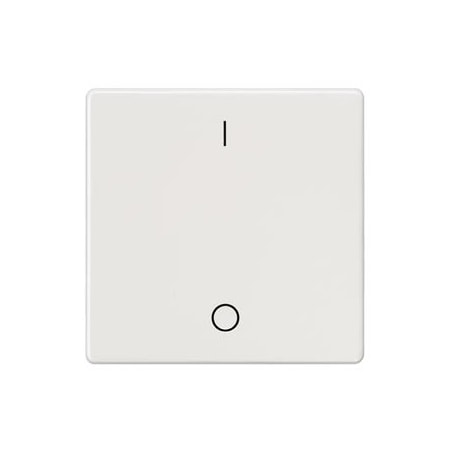 Siemens DELTA i-system titanium white Rocker switch with symbols I/O for OFF switch 5TG6202