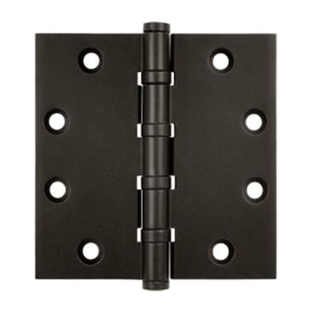 Patioplus 4.5 x 4.5 in. Square Ball Bearings Hinges, Oil Rubbed Bronze - Solid PA931616