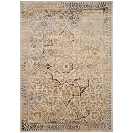 Safavieh Vintage Large Rectangle Area RugCreme 8 ft. x 11 ft.-2 in. VTG175-5440-8
