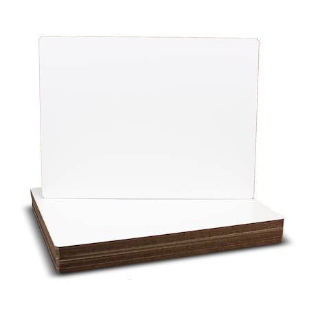 Flipside 9 x 12 Dry Erase Board Nipped Corners Class Pack of 12 12912