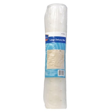 Living Accents MB3206CLEAR 15 x 31.5 in. Deluxe Bath Mat 6116578